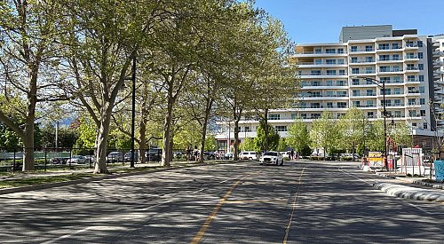 One-way only on Lakeshore Road by Gyro Beach starting Monday