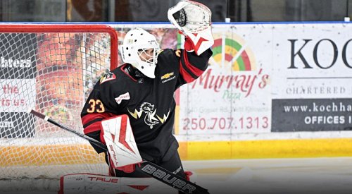 Kelowna’s Angelo Zol named BCHL MVP and Top Goaltender after spectacular season with Warriors